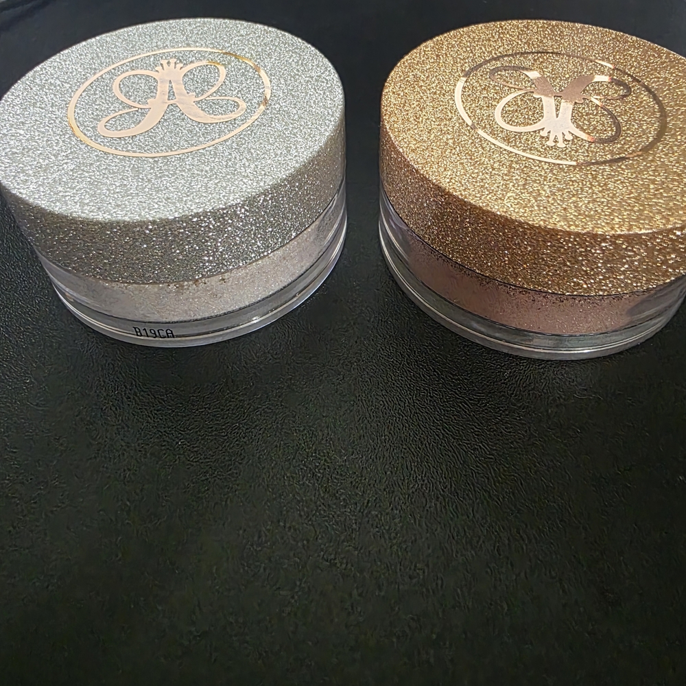Anastasia Beverly Hills Silver & Gold Loose Highlighter